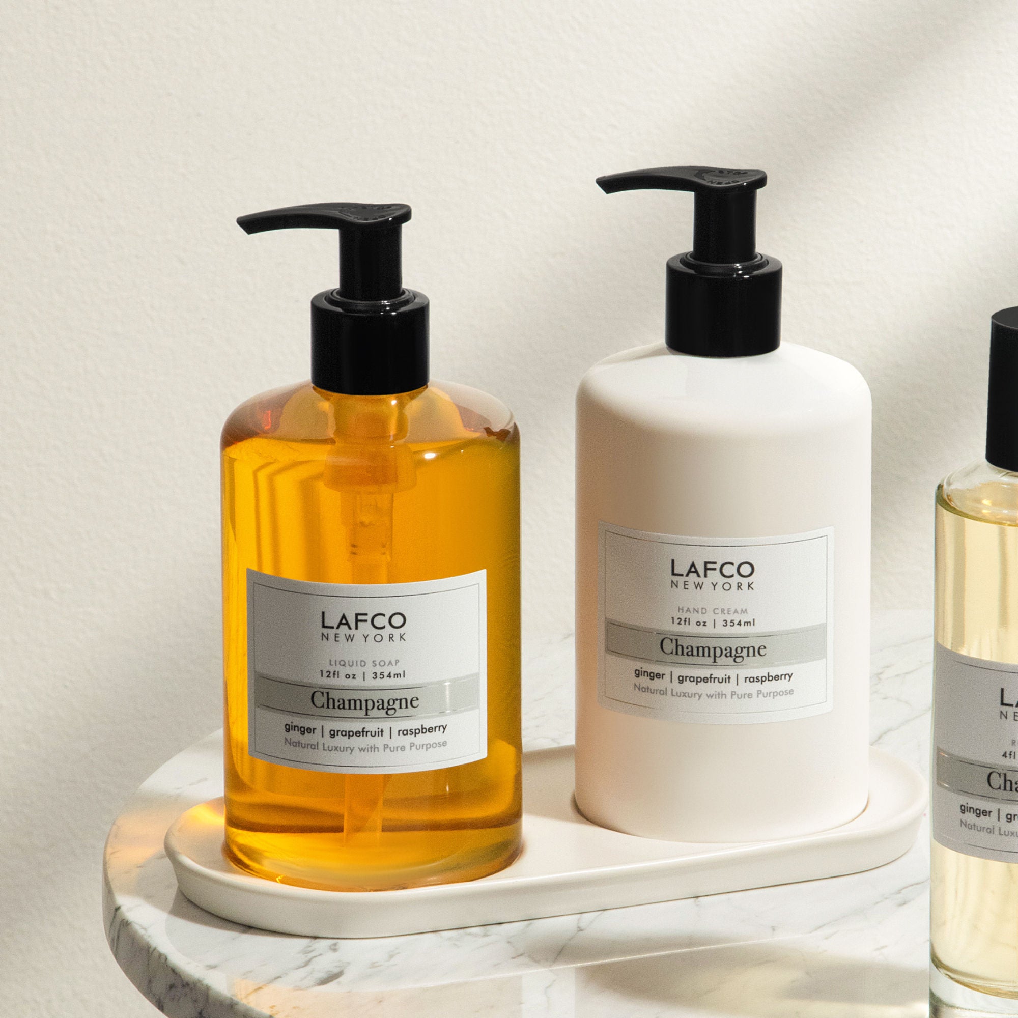 Luxury Champagne Scented Liquid Hand Soap - Moisturizing & Gentle for Daily Use - Perfect for Bathroom, Kitchen, and Guest Washrooms
