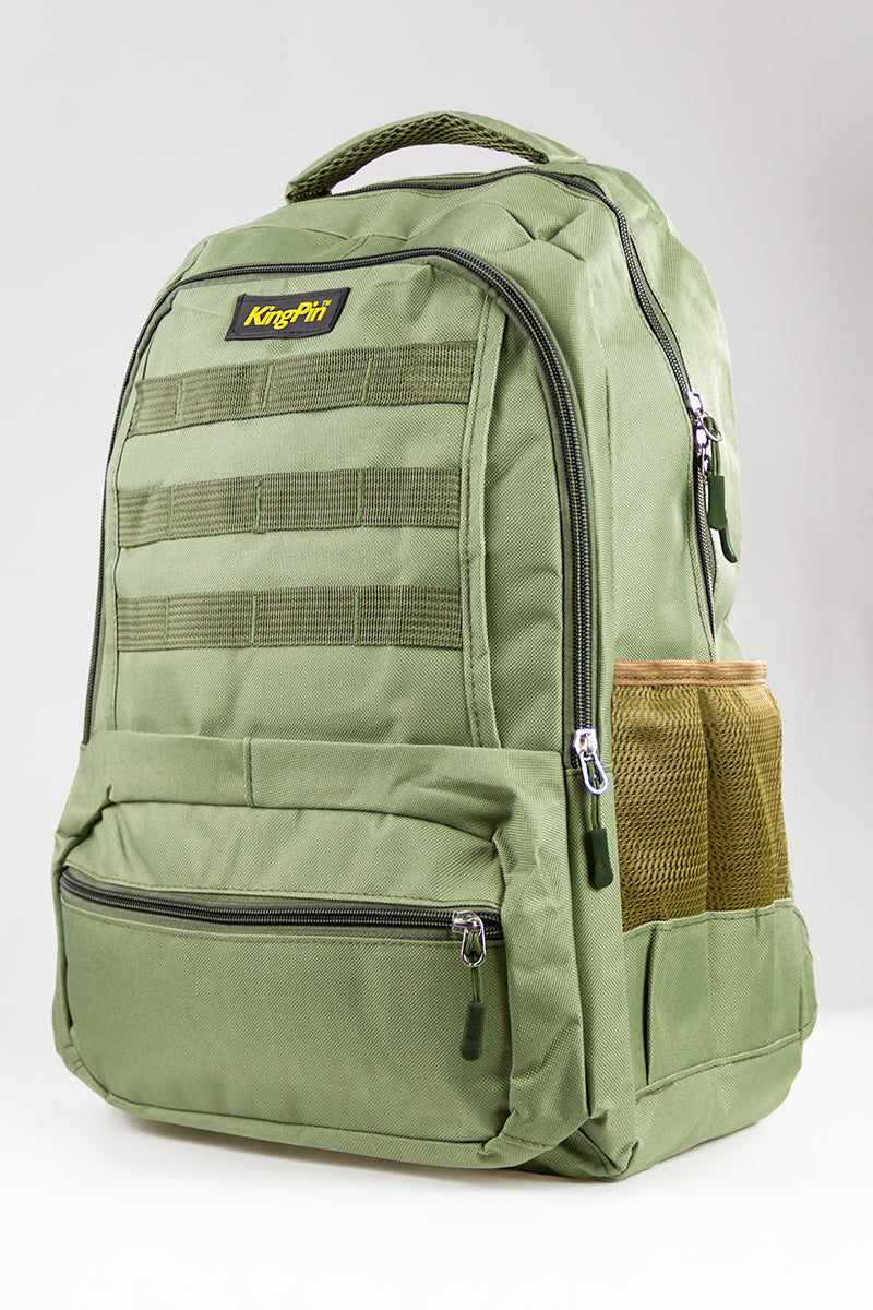 Kingpin Men's Military Tactical Backpack - Durable Army Rucksack for Hiking, Camping & Outdoor Adventures
