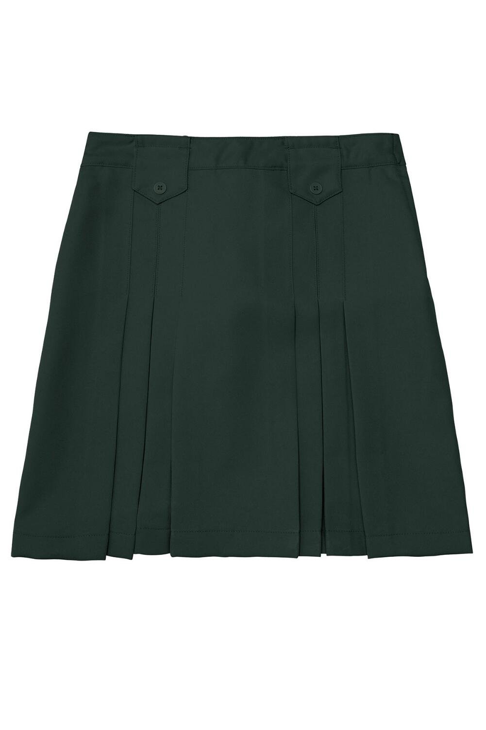 French Toast Girls' Front-Pleated Skirt with Tabs | Cute School Uniform & Party Dress for Kids | Perfect for School, Church & Special Occasions