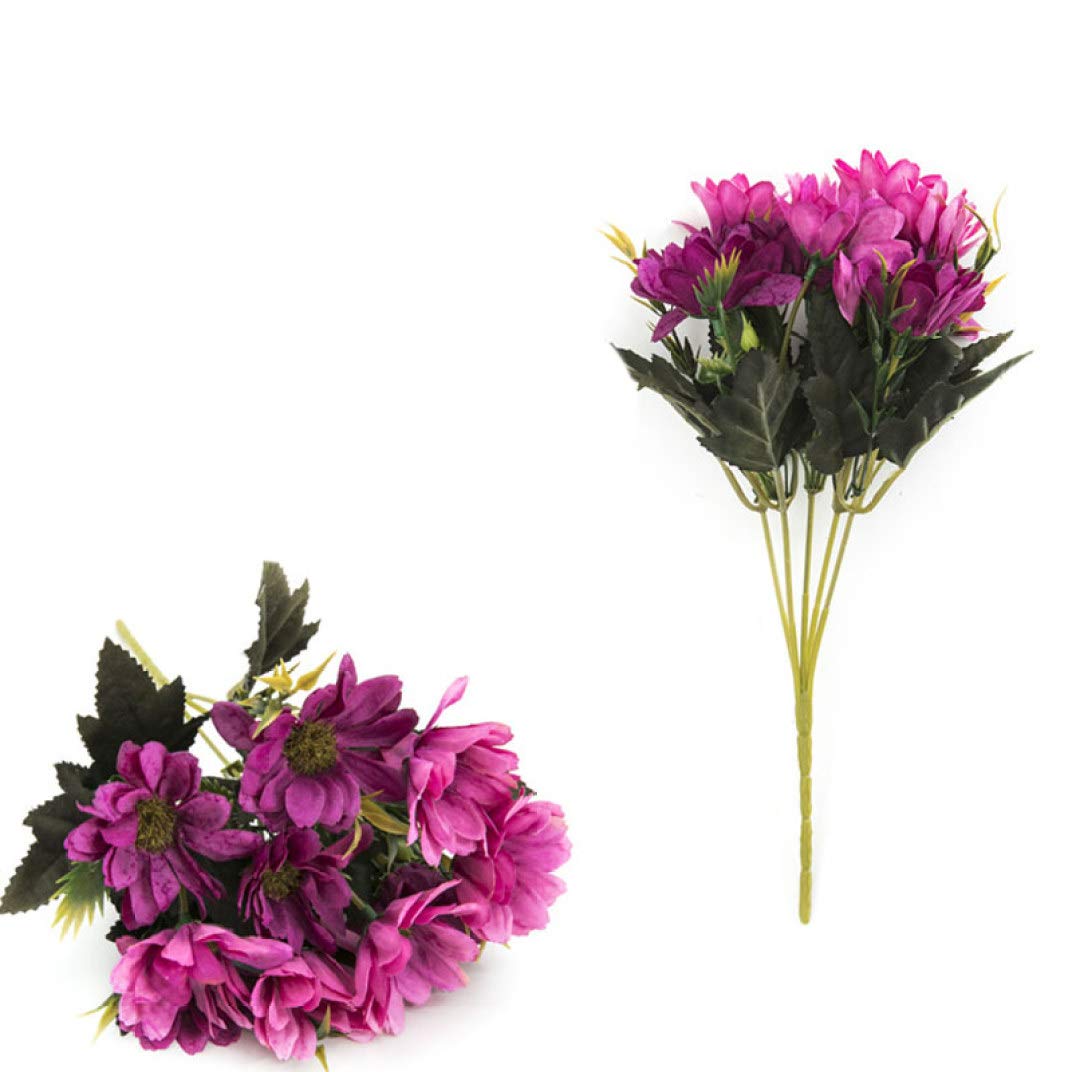 Artificial Daisy Flower Bouquet - Fake Daisy Flowers for Wedding, Bridal Party, Home Decor & Table Centerpiece | Perfect for Weddings, Parties, and Home Decoration