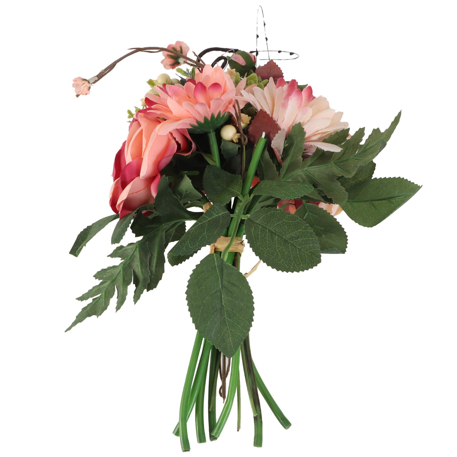 BESTOYARD 3pcs Artificial Gerbera Rose Bouquet - Realistic Fake Flowers for Home Decor, Wedding Centerpieces, and Party Arrangements
