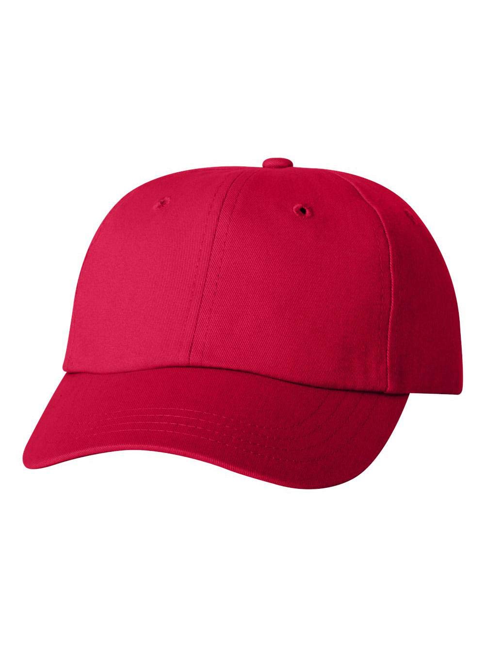 Econ Cap 6440 Adjustable Baseball Cap - Red for Men & Women - Perfect for Outdoor Sports, Hiking, and Casual Wear