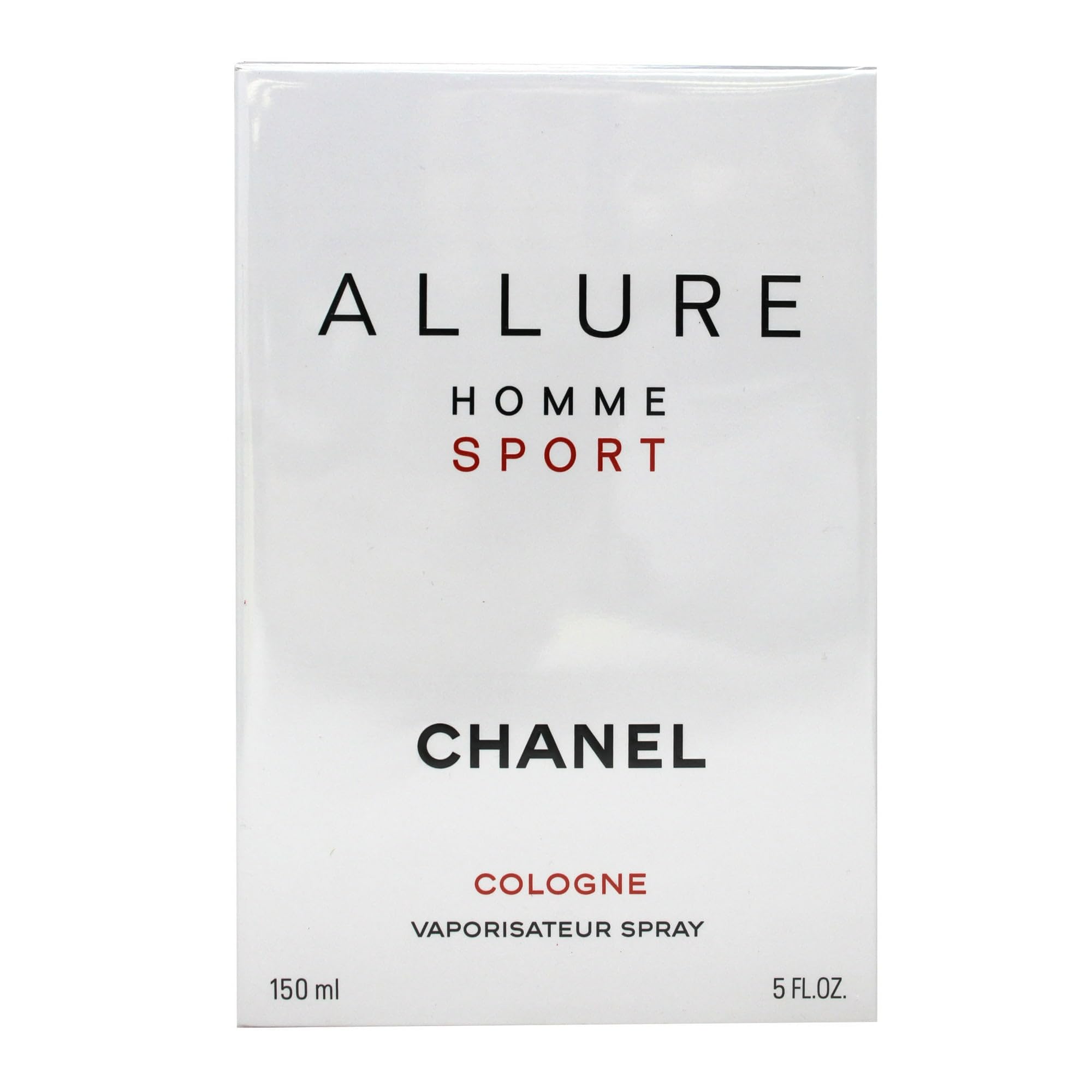 Chanel Allure Homme Sport Cologne for Men - 5 oz Eau de Toilette Spray | Fresh & Masculine Fragrance for Day & Night Wear, Work & Special Occasions