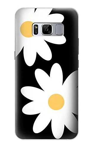 Daisy White Flowers Phone Case for Samsung Galaxy S8 - Slim Protective Cover with Floral Design - Perfect for Everyday Use, Gifts, and Spring Style