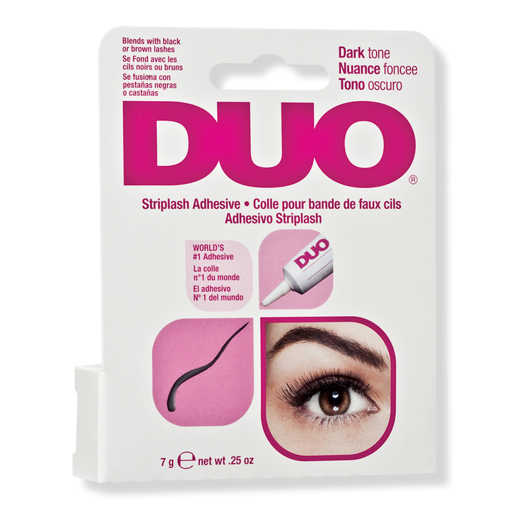 Ardell DUO Strip Lash Adhesives - Waterproof Eyelash Glue for False Lashes, Strong Hold & Latex-Free (Dark Tone & White) - Perfect for Daily Wear, Special Occasions & Makeup Artists