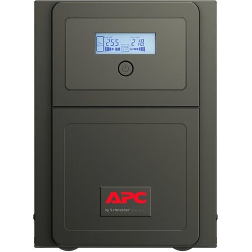 APC by Schneider Electric Easy UPS 1.5kVA Tower UPS with AVR - 230V AC Input/Output, 4 Hour Recharge, 3.30 Minute Standby - Includes Serial Port & 6 x IEC 60320 C13 Outlets - Perfect for Home Office, Server Rooms & Network Equipment Protection