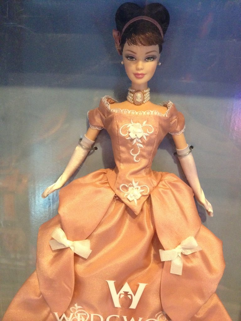 Exclusive Barbie x Wedgwood Limited Edition Collectible Doll - Perfect for Display, Gifts & Barbie Enthusiasts