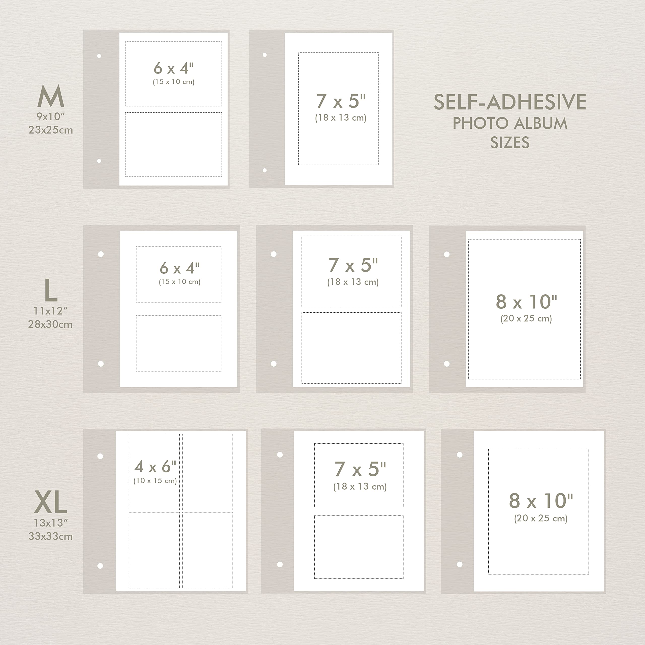Eco-Friendly Leather Self-Adhesive Baby Photo Album - Custom Memory Book for Boys & Girls | Personalized Baby Shower Gift | Perfect for Newborn Milestones, First Birthday Keepsakes & Family Scrapbooking