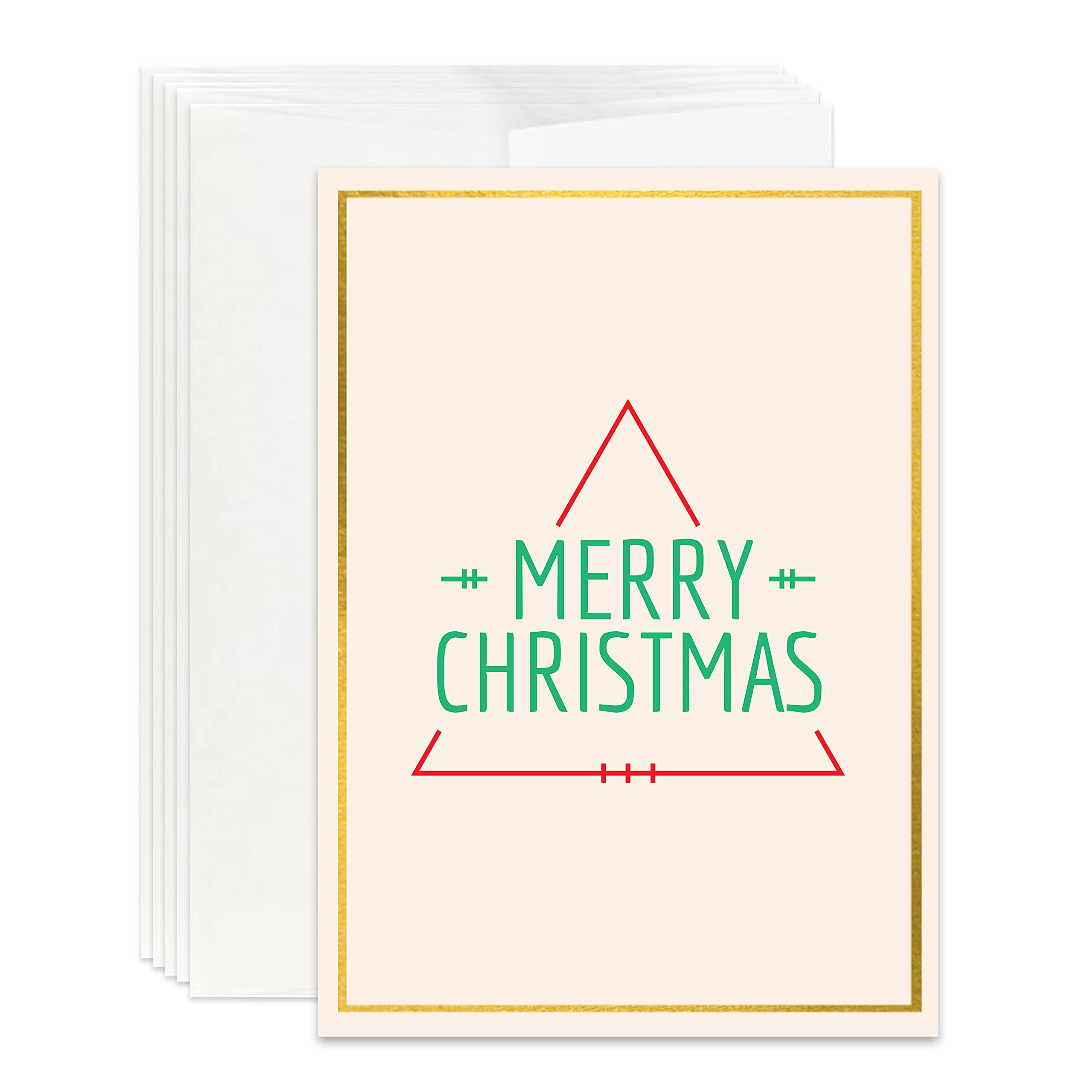 Religious Christmas Cards Bulk Pack of 12 - Christian Holiday Greeting Cards for Xmas, Inspirational Bible Verse Cards - Perfect for Church, Family & Friends Gifts