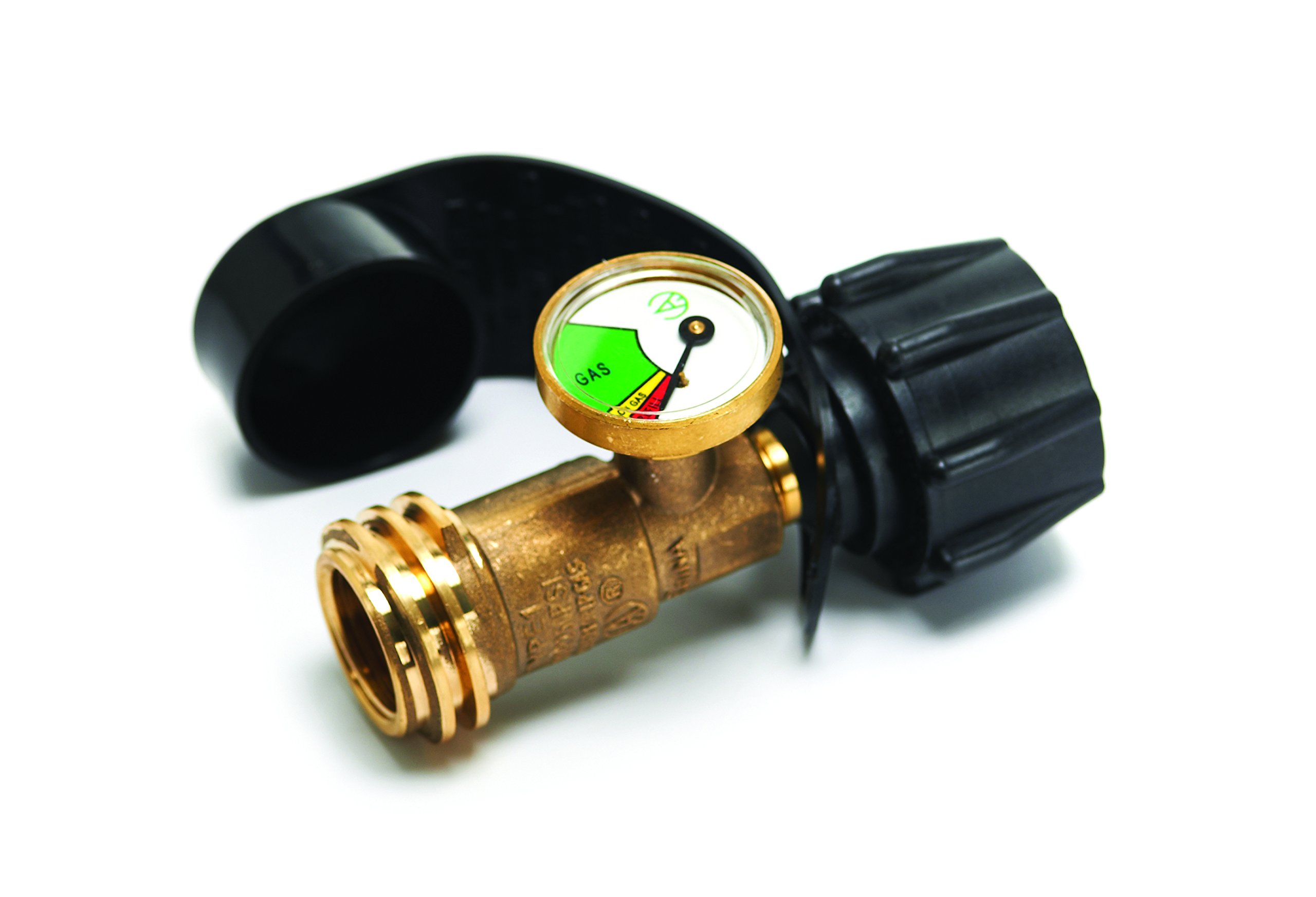 GrillPro 80064 Propane Tank Level Indicator - Accurate Gas Gauge for QCC1 Liquid Propane Grill Tanks - Perfect for Outdoor BBQ, Camping & Tailgating