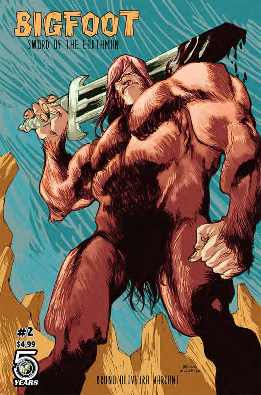 Bigfoot: Sword Of The Earthman (2nd Series) #2A VF/NM - Action Lab Comics | Rare Collectible Comic Book for Superhero Fans & Comic Collectors - Perfect for Display, Gifts & Investment