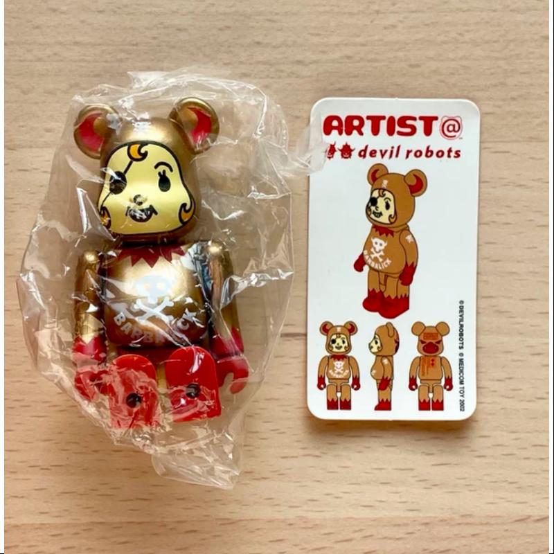 Be@rbrick Series 3 Secret ARTIST Devil Robots BARBALICK 100% Collectible Vinyl Figure - Limited Edition Art Toy for Display, Collection & Gifts