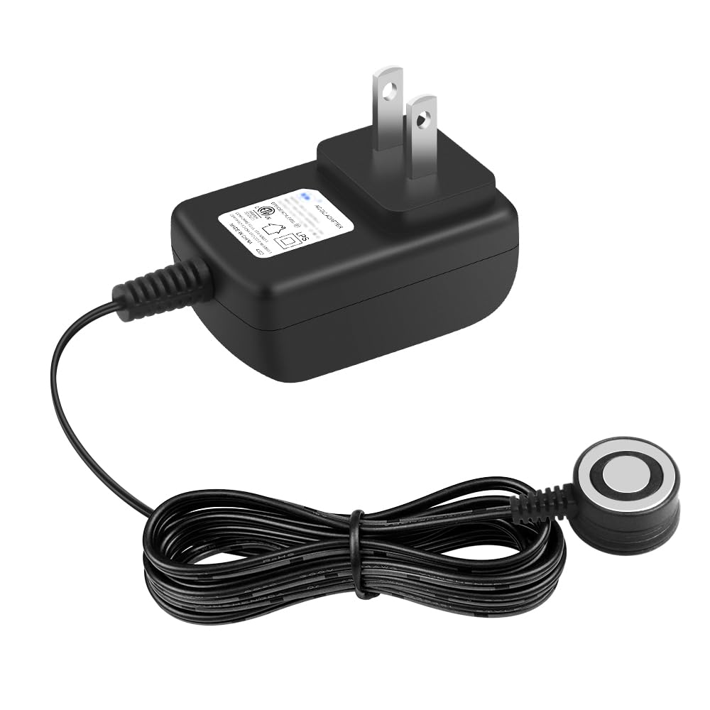 Replacement Shark VM252 VM252C QM250 Vacmop Magnetic Charger - 13.3V Charging Cord for Shark Vacmop Pro Cordless Hard Floor Vacuum Mop (5.9FT) - Perfect for Home Cleaning & Hardwood Floor Maintenance