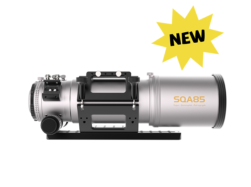 Askar SQA85 f/4.8 Quintuplet Petzval Refractor Telescope - Premium Astrophotography & Stargazing Telescope for Deep Space Observation (Perfect for Backyard Astronomy, Night Sky Photography, and Celestial Events)