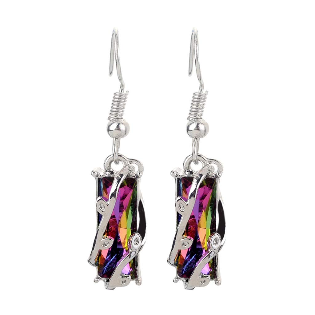 Geometric Pearl Earrings for Women - Unique Irregular Beaded Prom Jewelry Set (Multicolor, One Size) | Perfect for Prom, Weddings & Special Occasions