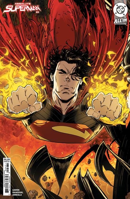 Absolute Superman #4 A1 Cover Set of 6 Comics - 1:25 & 1:50 Variant Editions (DC Comics 2025) - Perfect for Collectors & Comic Book Enthusiasts