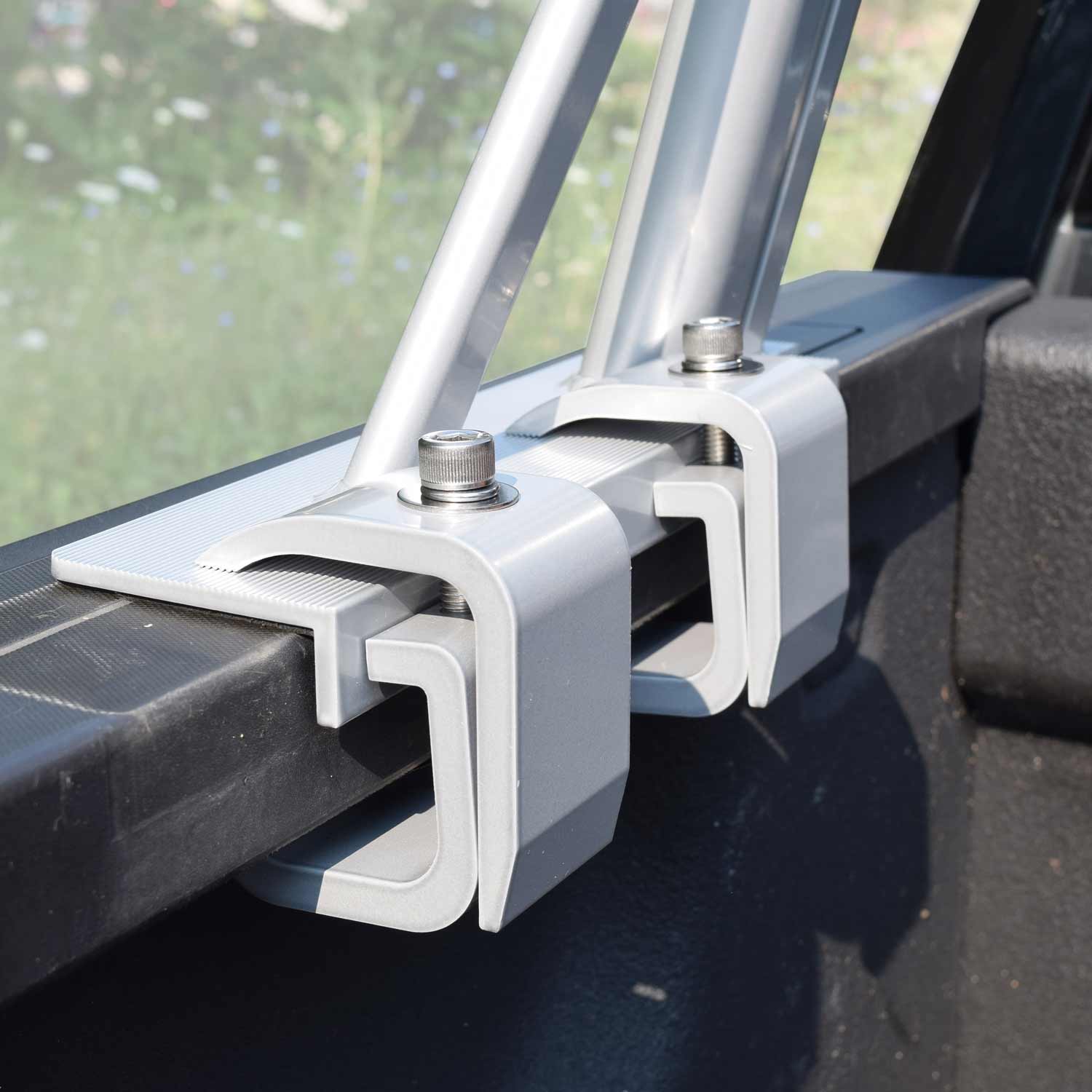 Malone TradeSport Truck Bed Rack with SeaWings Bundle - Heavy Duty Aluminum Cargo Carrier for Pickup Trucks - Perfect for Camping, Kayaking & Outdoor Adventures