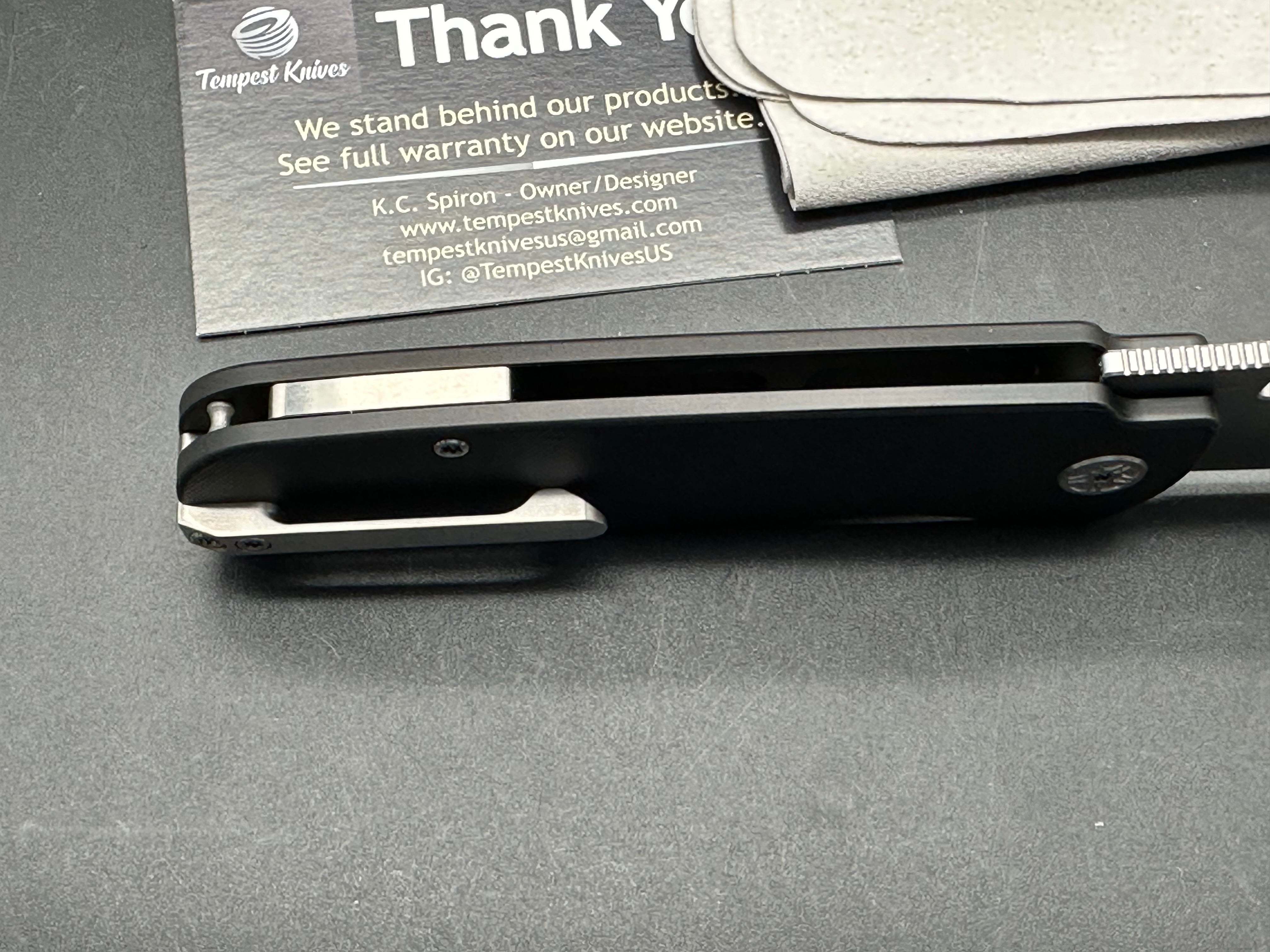Tempest Jetstream Folding Knife - 3.5