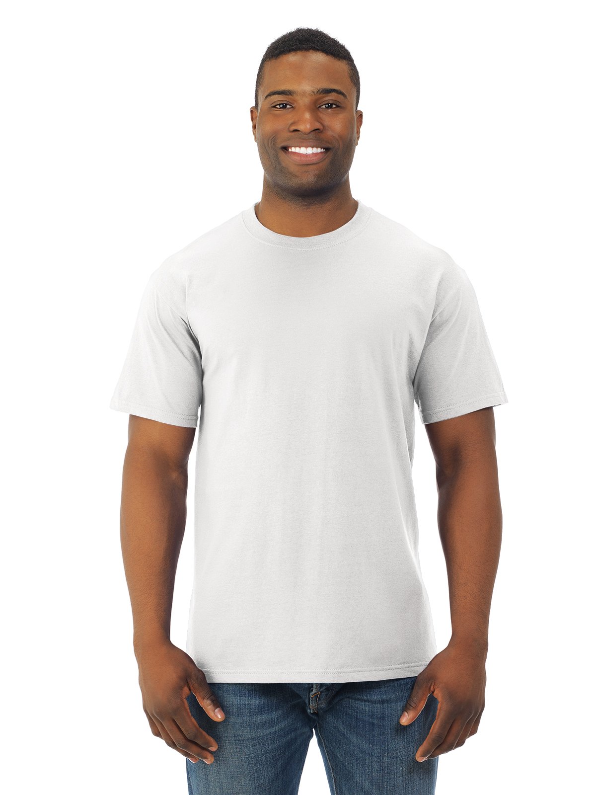Fruit of the Loom Men's HD Tall T-Shirt (3931T) - White - XLT - Comfortable Cotton Crewneck Tee for Casual Wear & Workout