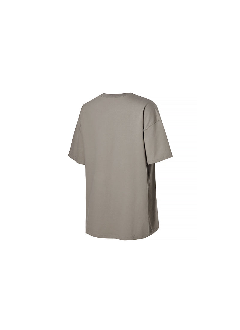 Breathable Pure Cotton Arch Short Sleeve T-Shirt for Men - Comfortable Casual Wear for Summer Outdoor Activities