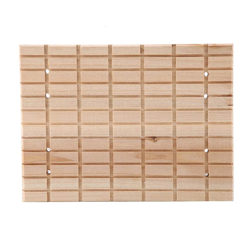 Natural Wooden Claw Scratching Board for Hamsters, Squirrels & Rabbits - Durable Pet Play Toy & Cage Decoration - Perfect for Small Animal Enrichment & Stress Relief