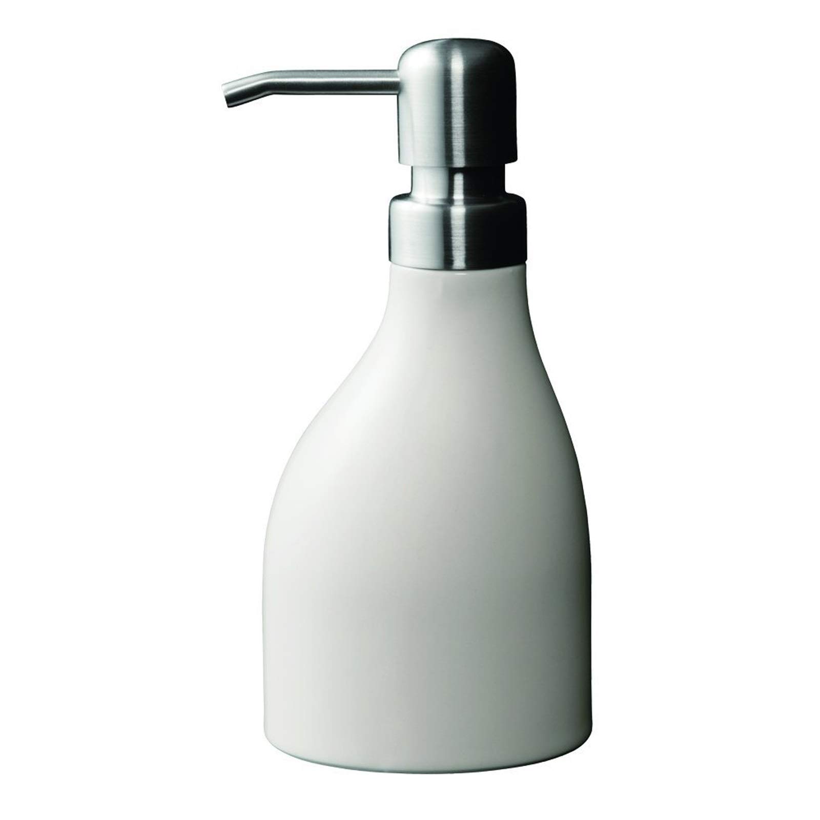 Ceramic Soap Dispenser for Bathroom - Hand Press Shampoo & Shower Gel Bottle with Elegant Design (Color: Blue) | Perfect for Modern Bathrooms, Spa, and Luxury Home Decor