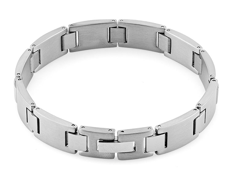 Premium Stainless Steel Link Bracelet for Men & Women - Adjustable, Durable & Hypoallergenic - Perfect for Everyday Wear, Gifts & Formal Occasions