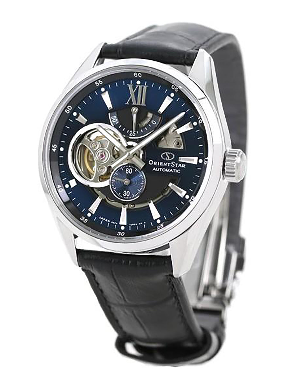 ORIENT STAR Contemporary Modern Skeleton Watch RK-AV0006L - Japanese Made JDM Automatic Timepiece for Men | Perfect for Business, Formal & Luxury Occasions