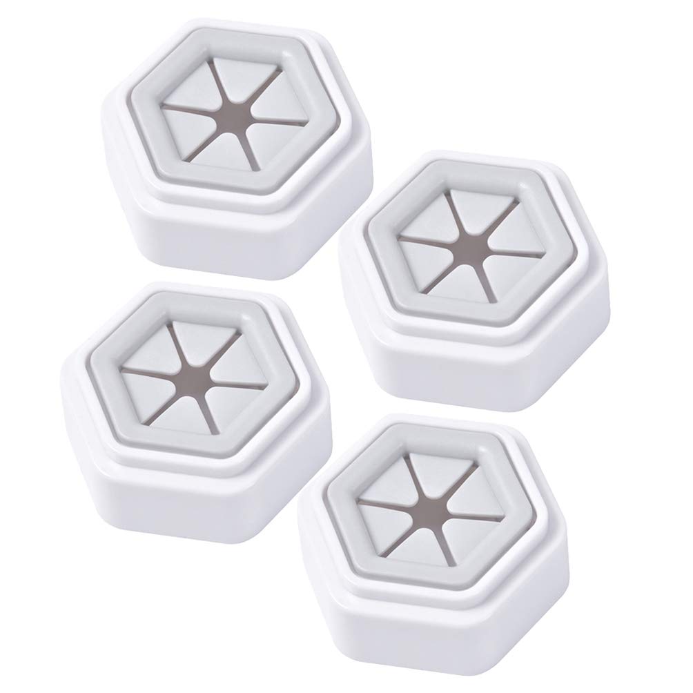 4-Pack Hemoton Wall Mounted Towel Hooks - Durable Stainless Steel Bathroom & Kitchen Towel Holder for Hanging Towels, Robes & Clothes - Perfect for Bathroom, Kitchen, Bedroom & Laundry Room Organization