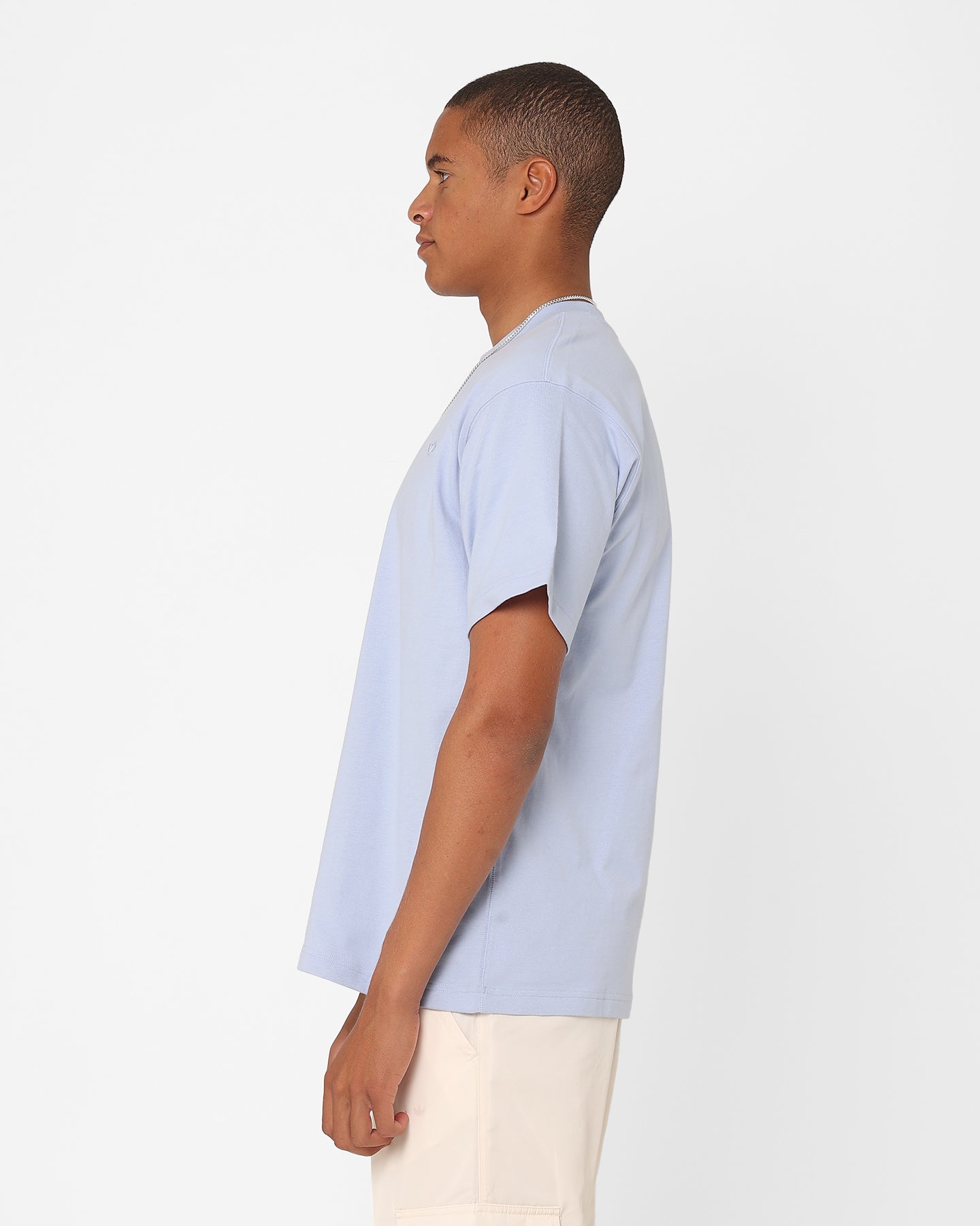 Adidas Adicolor Contempo T-Shirt for Men - Blue Dawn - Casual Comfort Fit Cotton Tee for Everyday Wear & Street Style