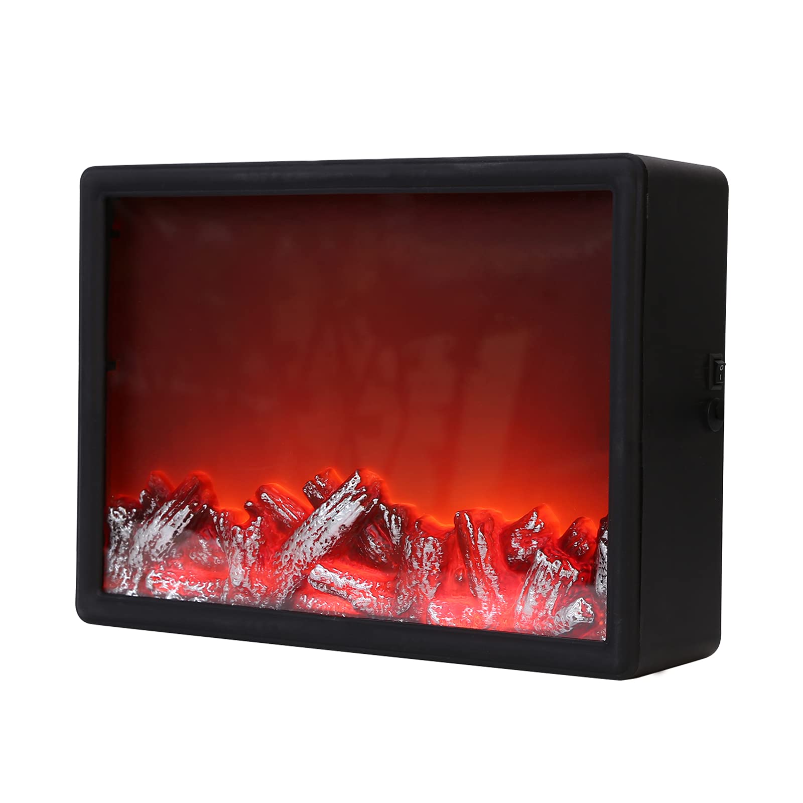 AIZHIYI Electric Fireplace Lantern - 6 Hour Timer, Bright LED Portable Indoor/Outdoor Decorative Light for Patio, Camping, and Home Decor