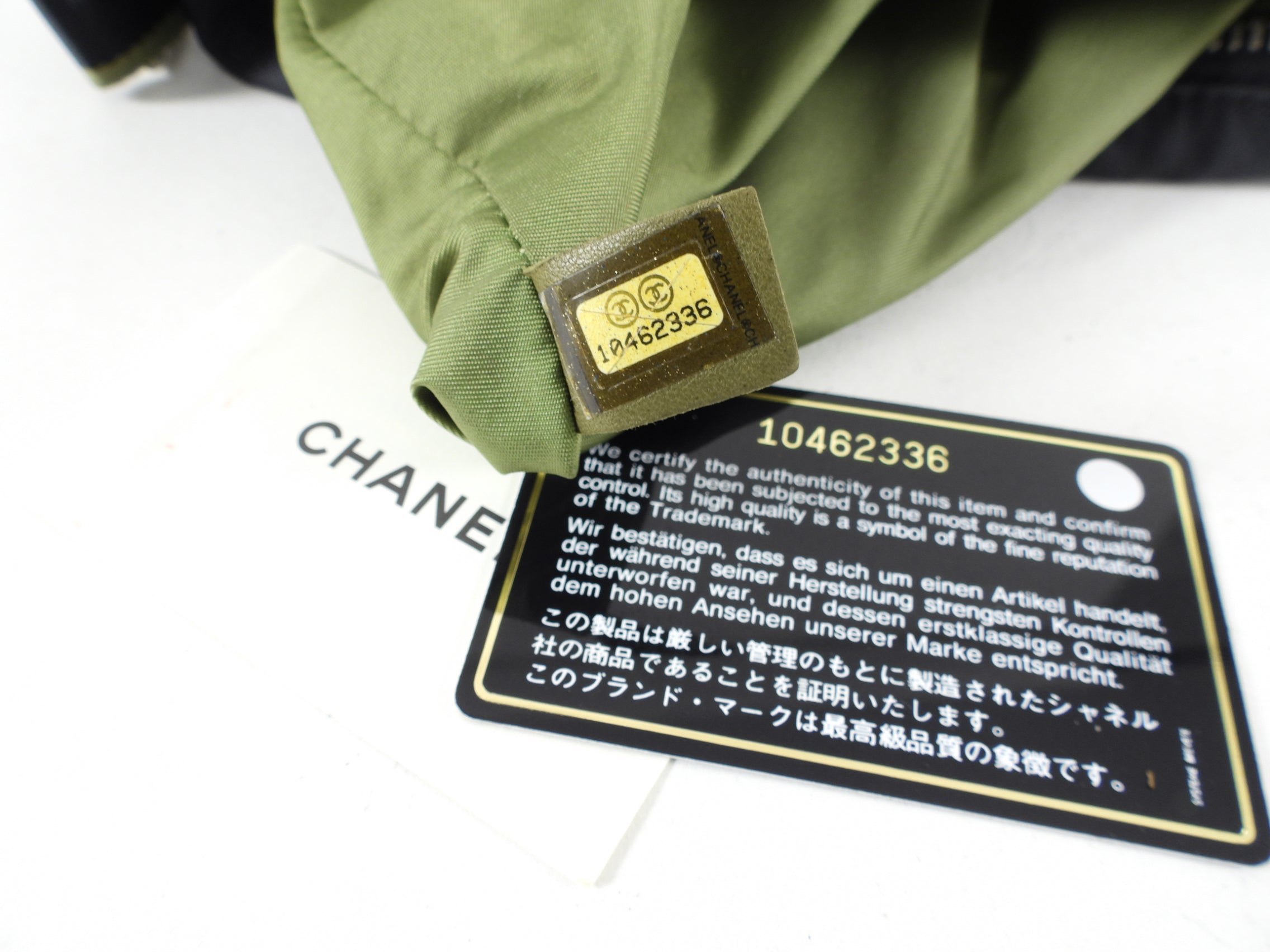 Chanel Sport Nylon Crossbody Messenger Bag for Women - Lightweight Shoulder Bag with Adjustable Strap, Perfect for Gym, Travel & Everyday Use