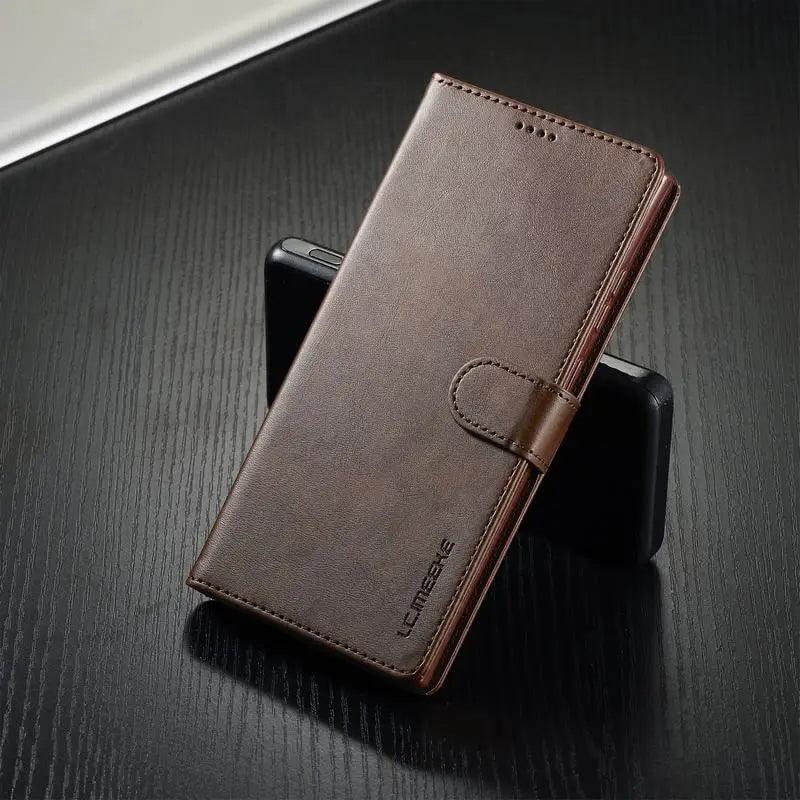 Samsung Galaxy S24 Vegan Leather Wallet Case - Slim Protective Cover with Card Slots | Perfect for Everyday Use, Travel & Business Meetings