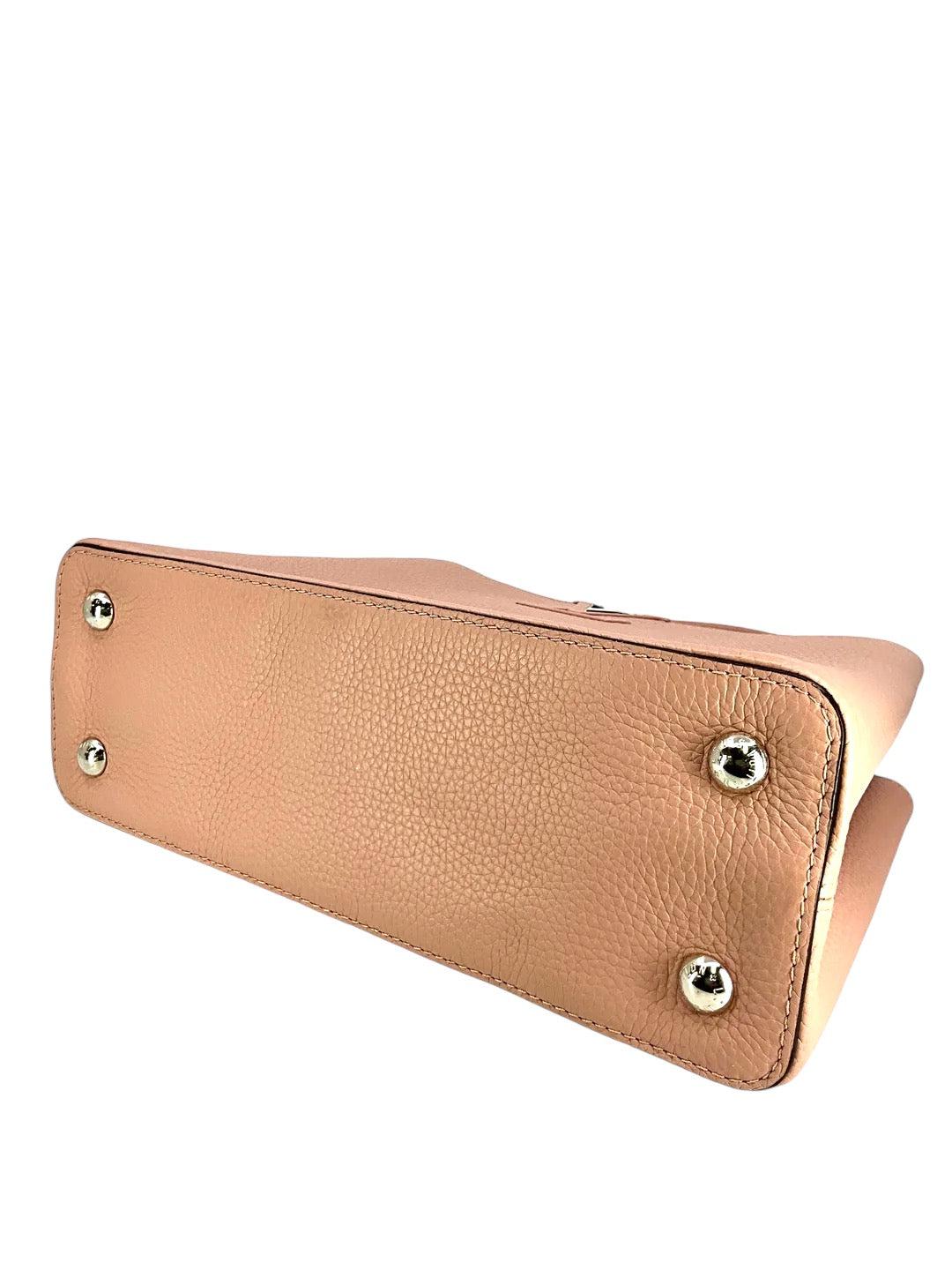 Louis Vuitton Capucines PM Handbag - Genuine Taurillon Leather Luxury Shoulder Bag for Women | Perfect for Work, Evening Events & Travel