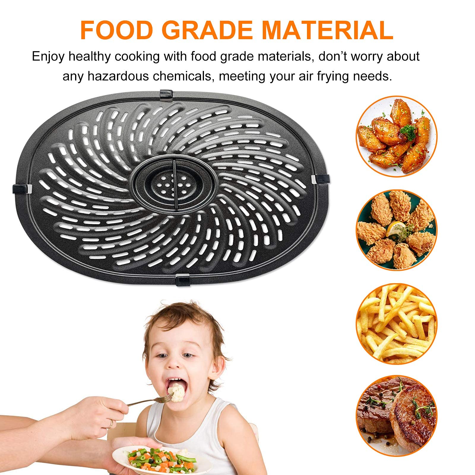 PowerXL Vortex 7 QT Air Fryer Replacement Parts - 10.3