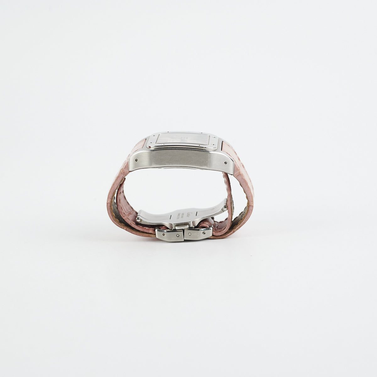 Cartier Santos de Cartier Pink Dial Automatic Watch for Women - Luxury Swiss Timepiece for Business, Gala & Everyday Wear