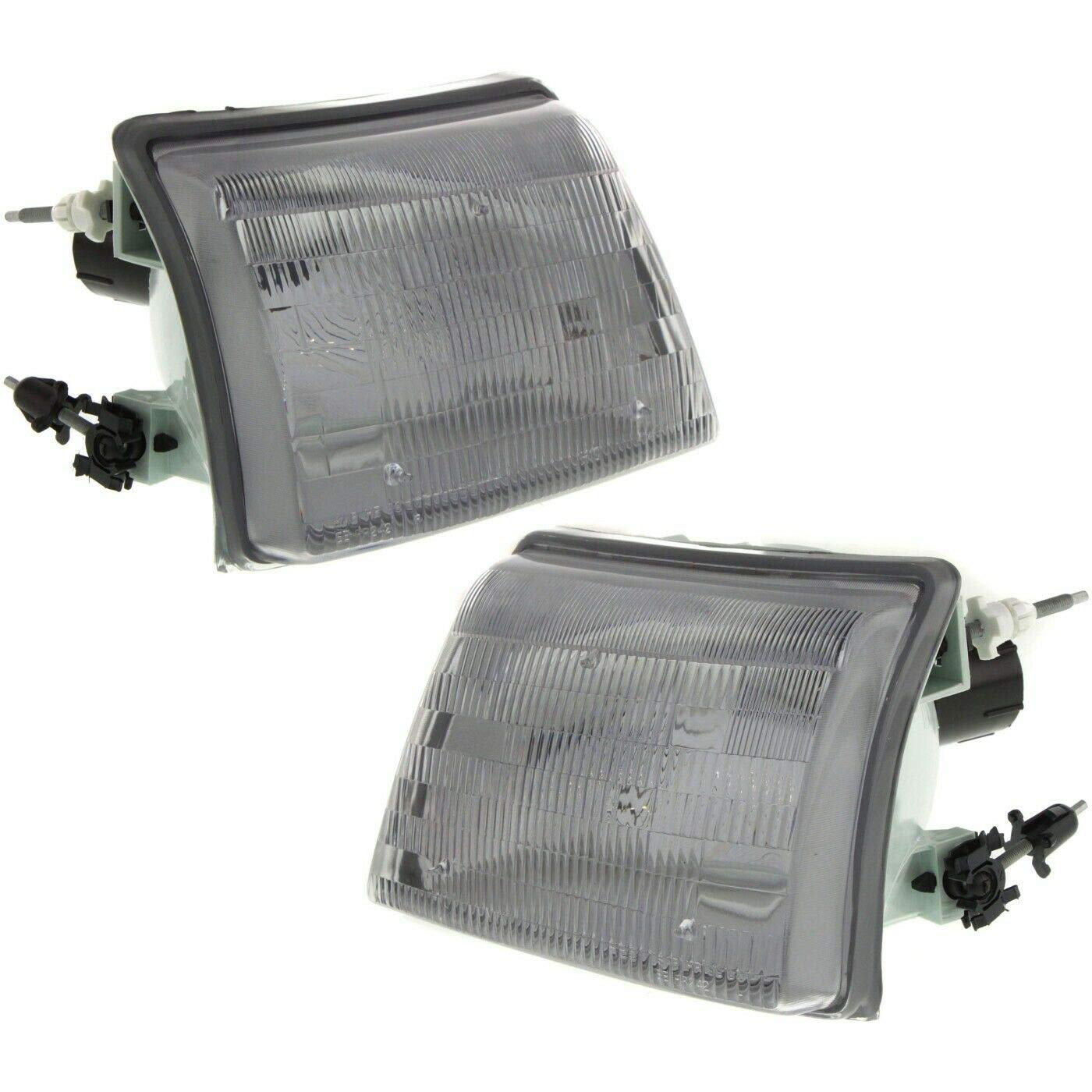 HuaZo Auto Headlight Assemblies Pair for 19 Pickup Truck - Driving Safety