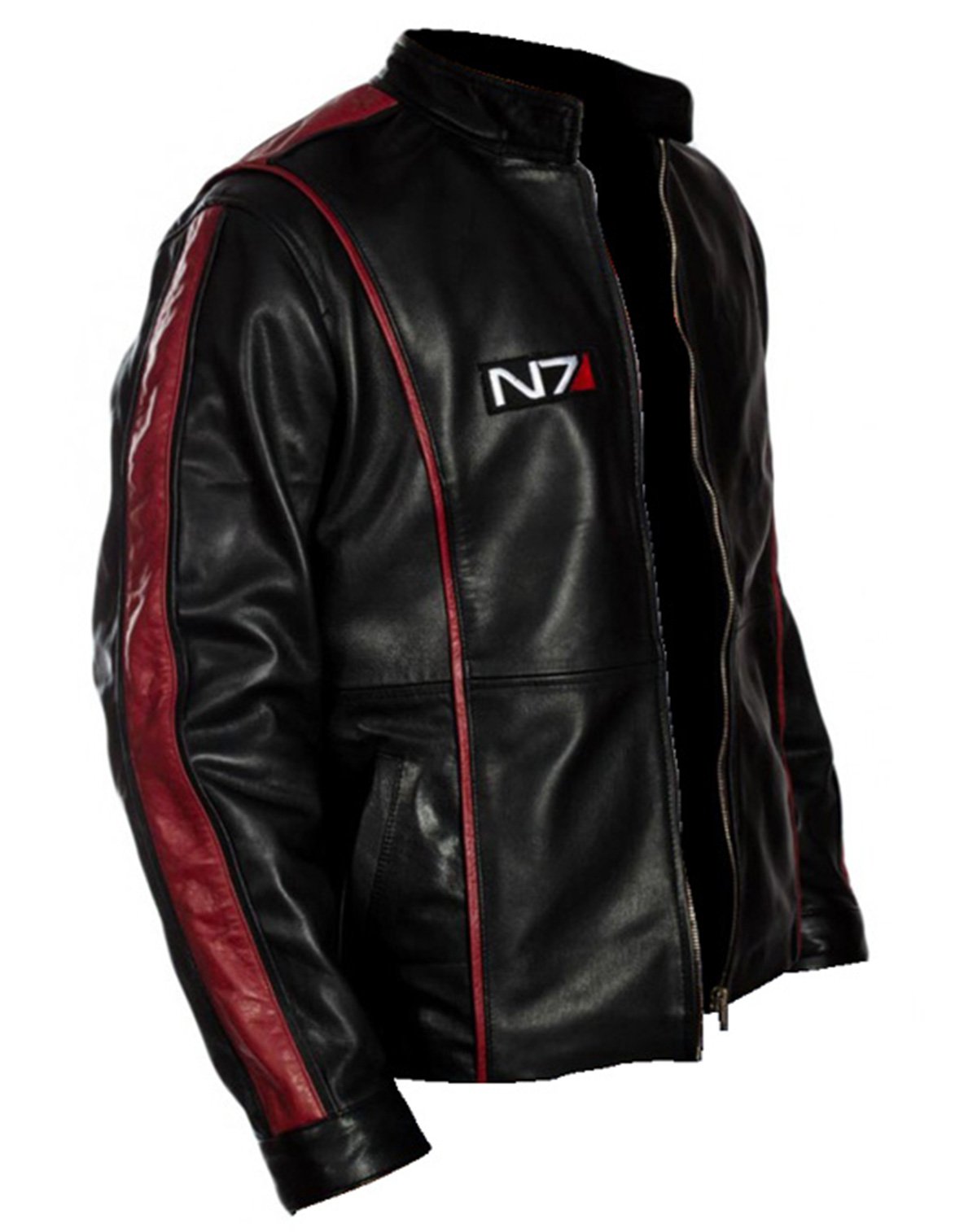 N7 Logo Commander Gaming Style Jacket - Mass Effect Inspired Cosplay Costume for Gamers & Fans - Perfect for Conventions, Halloween & Roleplaying