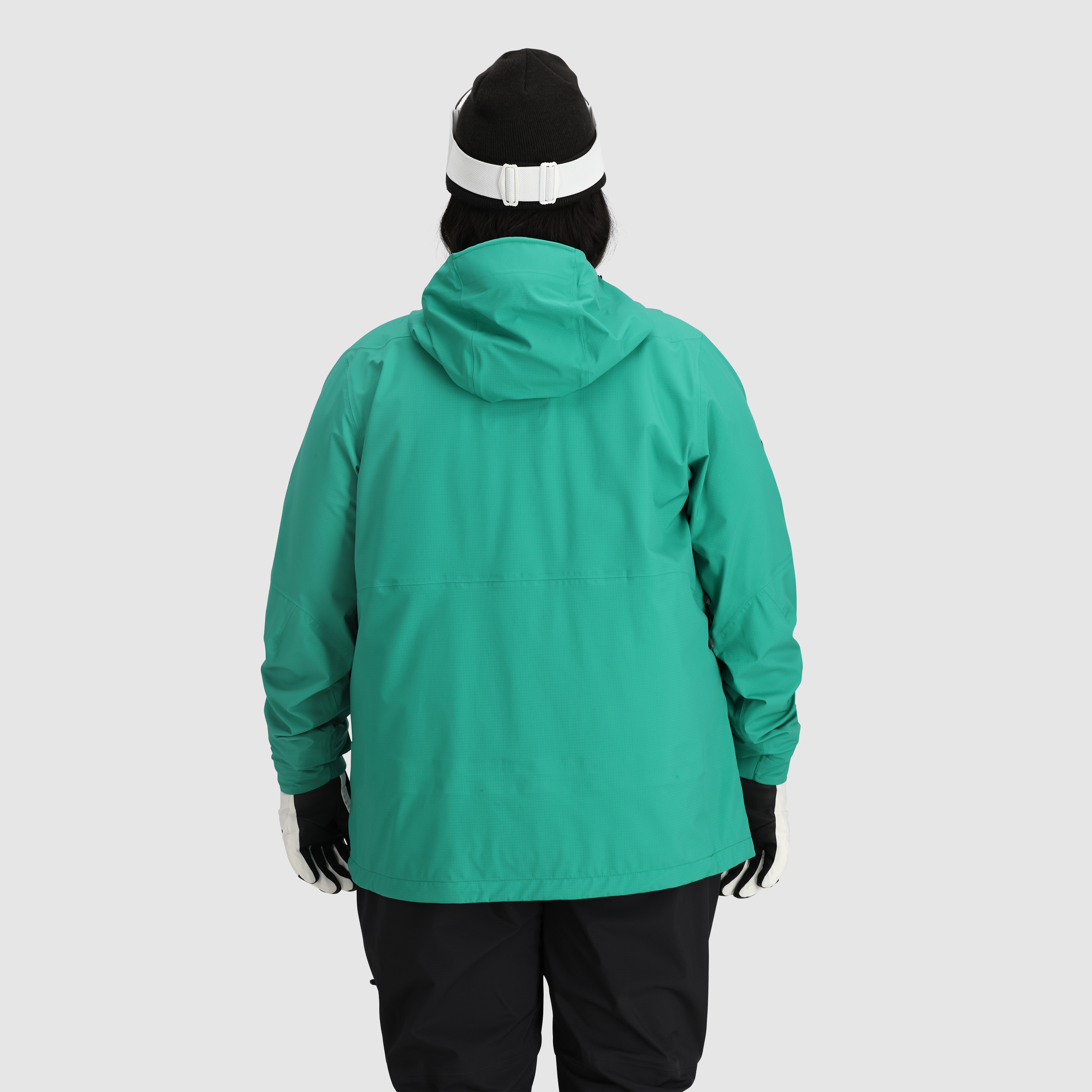 Women's Lightweight Waterproof Carbide Jacket - Windproof Winter Coat for Hiking, Running & Outdoor Activities