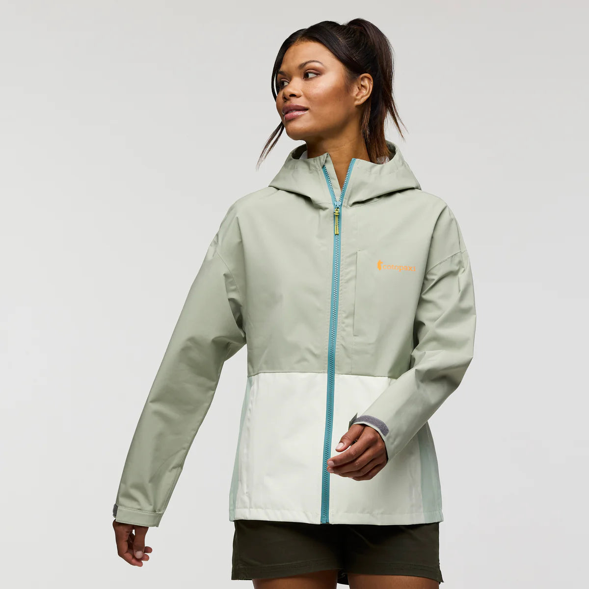 Cotopaxi Cielo Women's Waterproof Rain Jacket - Lightweight Windproof Hiking Coat for Outdoor Adventures & Travel