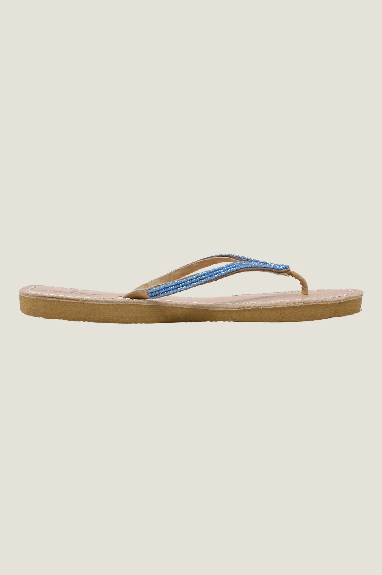 Classic Comfort Flip Flops for Men & Women - Light Blue Beach Sandals for Summer, Pool, and Outdoor Activities