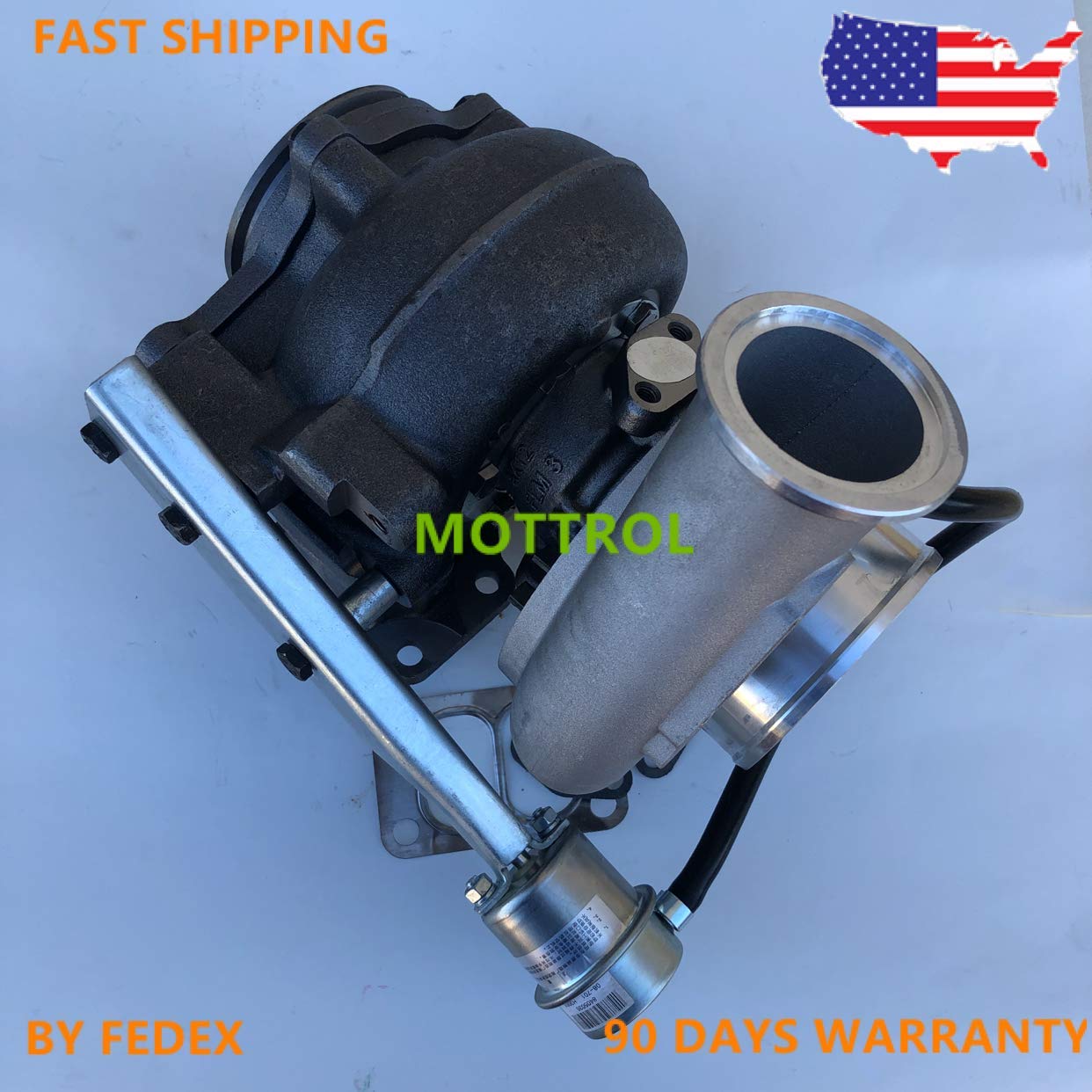High-Performance Turbocharger for Komatsu SAA6D114E-3 Engine - Compatible with PC300-8, PC350-8, PC360-8 Excavators - Heavy-Duty Replacement Part for Construction & Mining Equipment