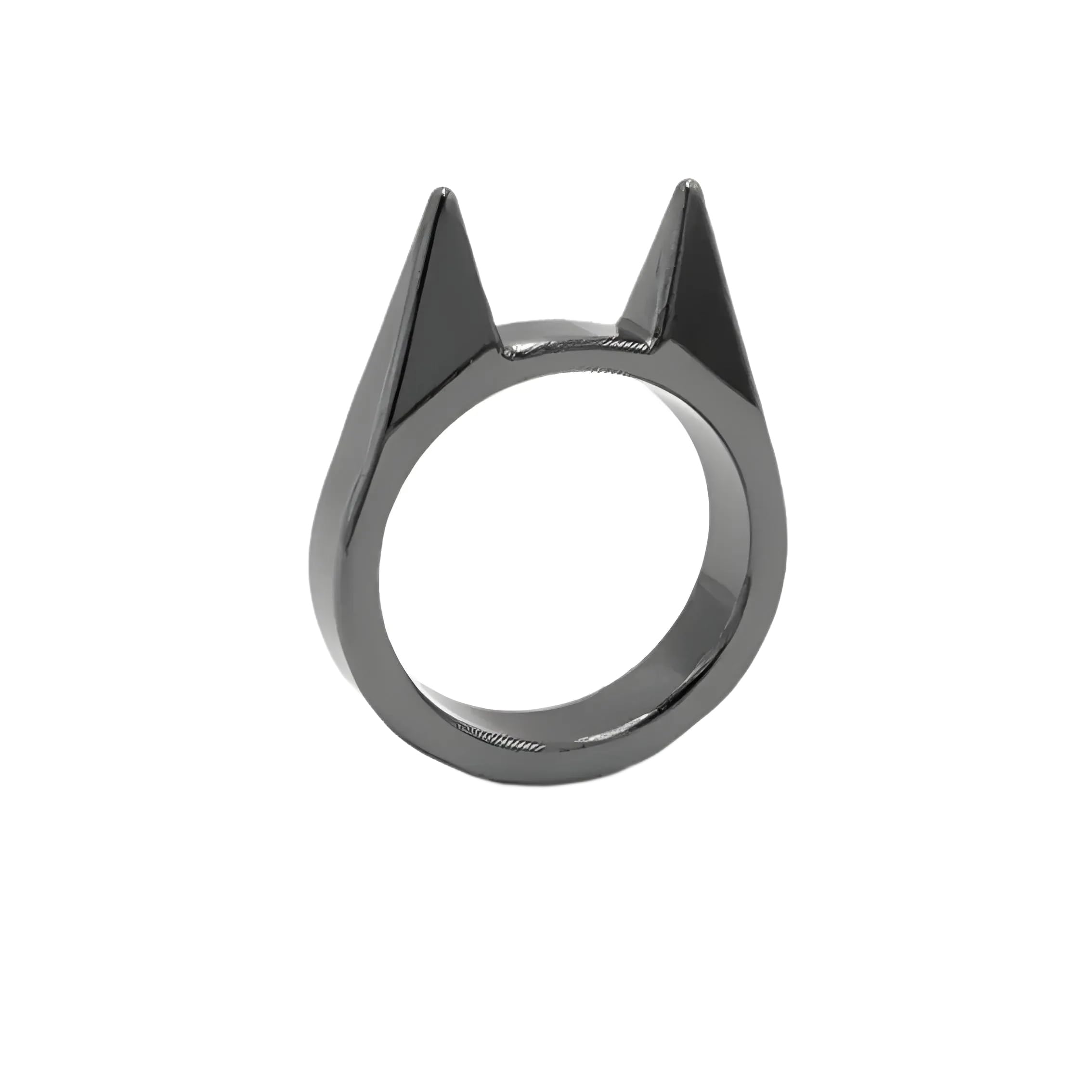 Stylish Unisex Cat Ear Knuckle Rings - Trendy Colorful Metal Jewelry for Women & Men - Perfect for Cosplay, Halloween, and Gothic Fashion Accessories