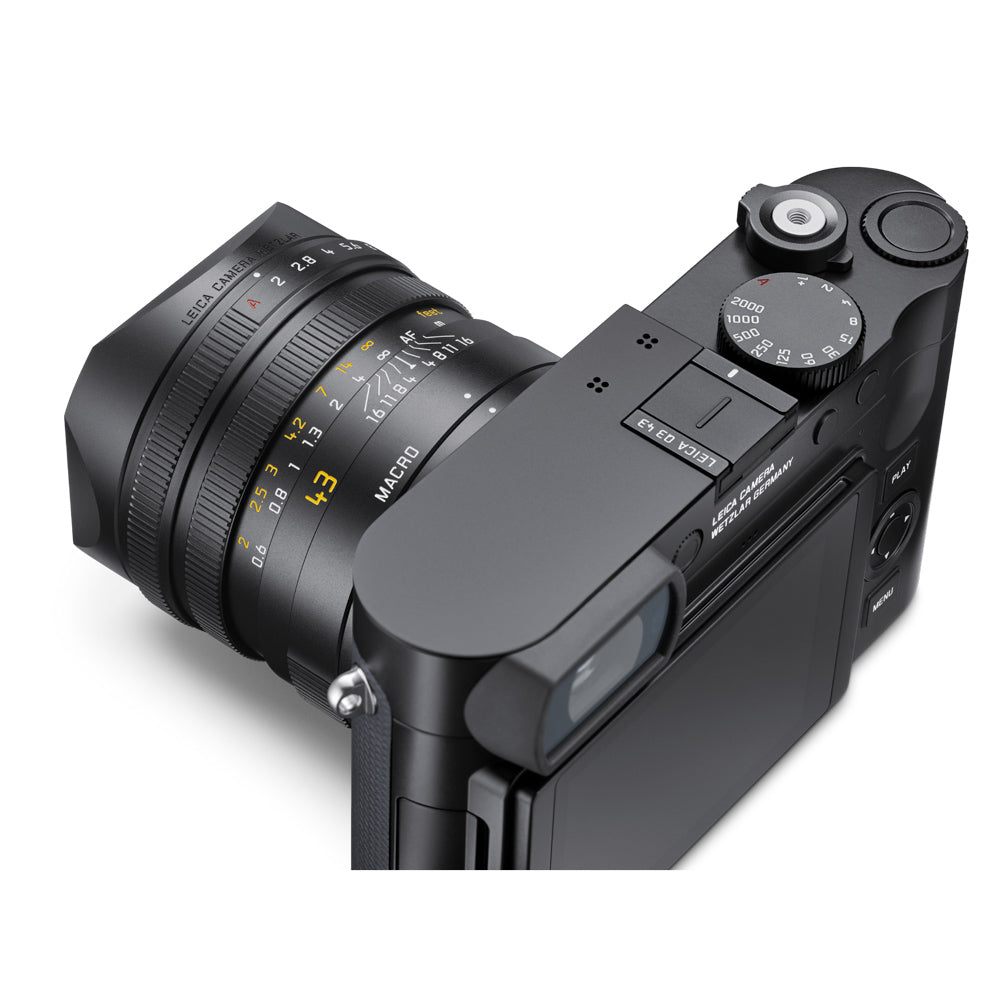 Leica Q3 43mm Full Frame Digital Camera (Black) - Professional Compact Camera for Travel, Street & Portrait Photography