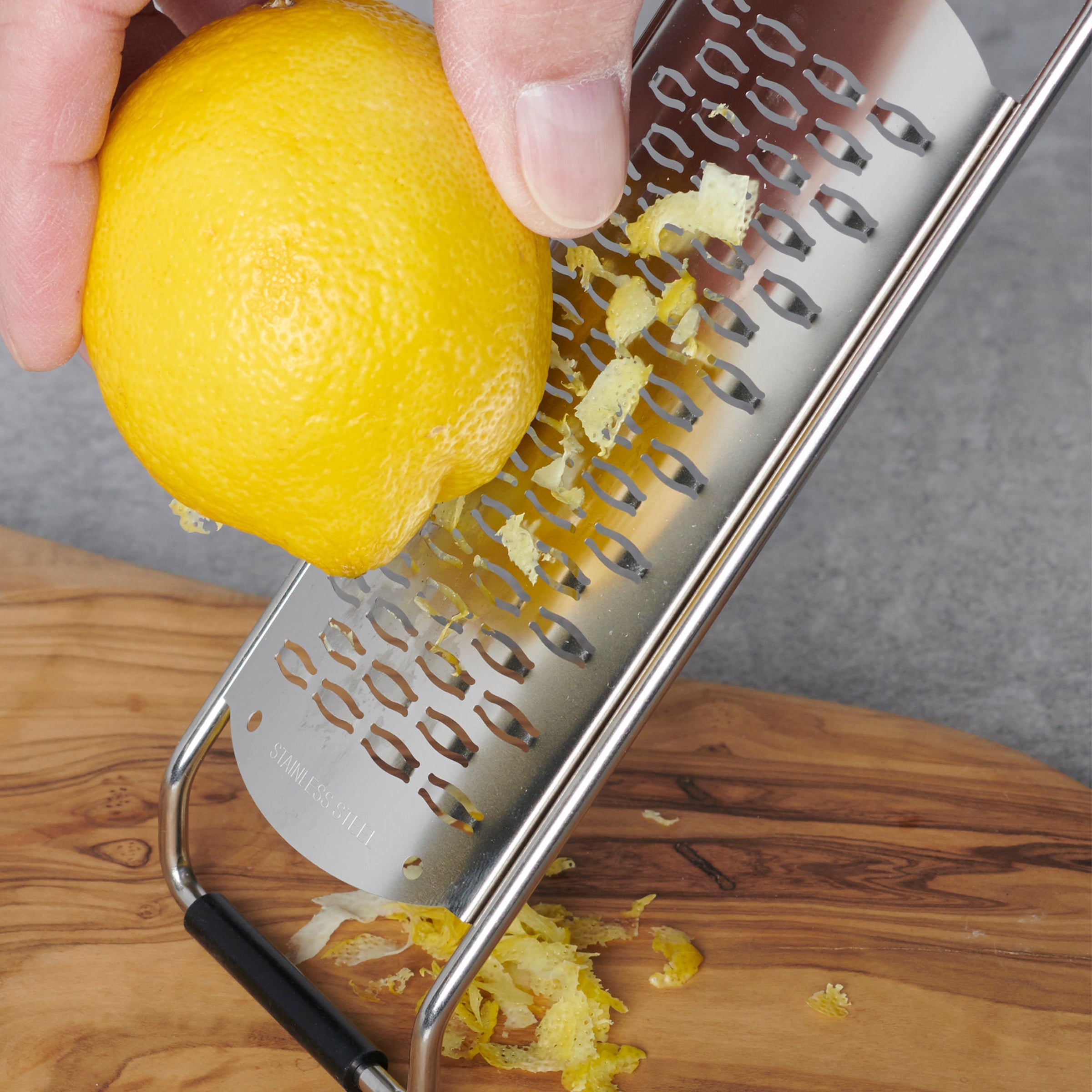 Premium Stainless Steel Grater - 4-Sided Multipurpose Kitchen Tool for Cheese, Vegetables & Spices - Perfect for Cooking, Baking & Meal Prep