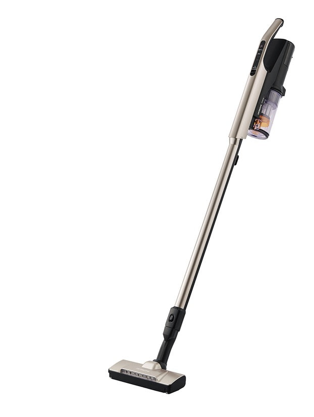 Hitachi PV XL2K240 Cordless Stick Vacuum Cleaner - Powerful 24V Lightweight Vacuum for Hardwood Floors & Carpets | Perfect for Pet Hair, Home Cleaning & Quick Pickup
