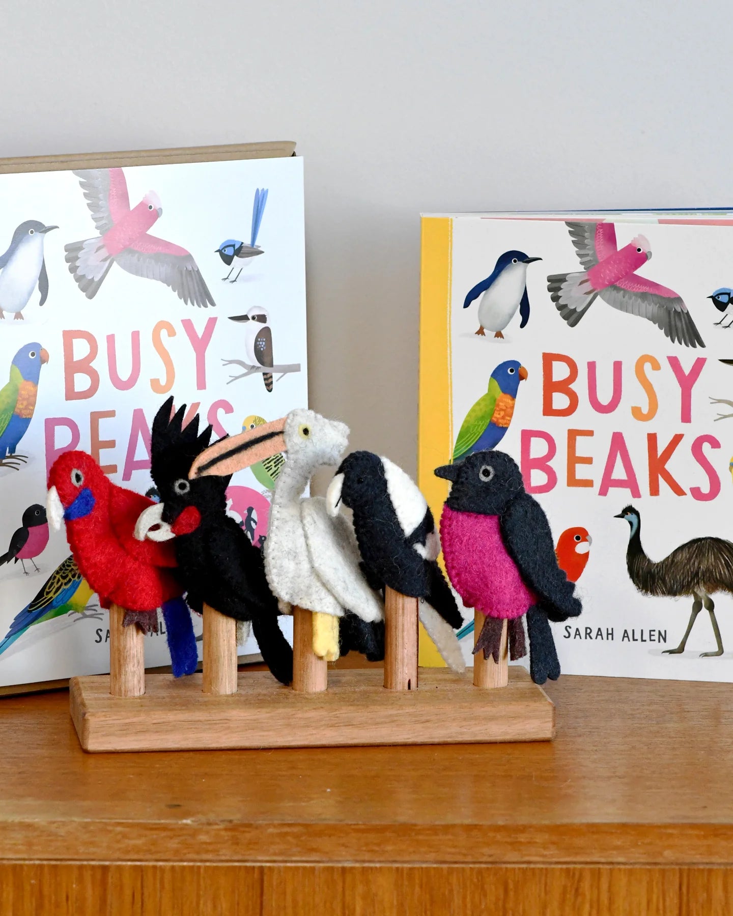 Busy Beaks Interactive Finger Puppets & Storybook Set - Fun Educational Toy for Toddlers, Perfect for Storytime, Preschool Learning & Imaginative Play