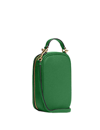 Coach Eva Phone Crossbody Bag - Stylish Leather Wallet Case for iPhone & Android - Perfect for Everyday Use, Travel, and Shopping