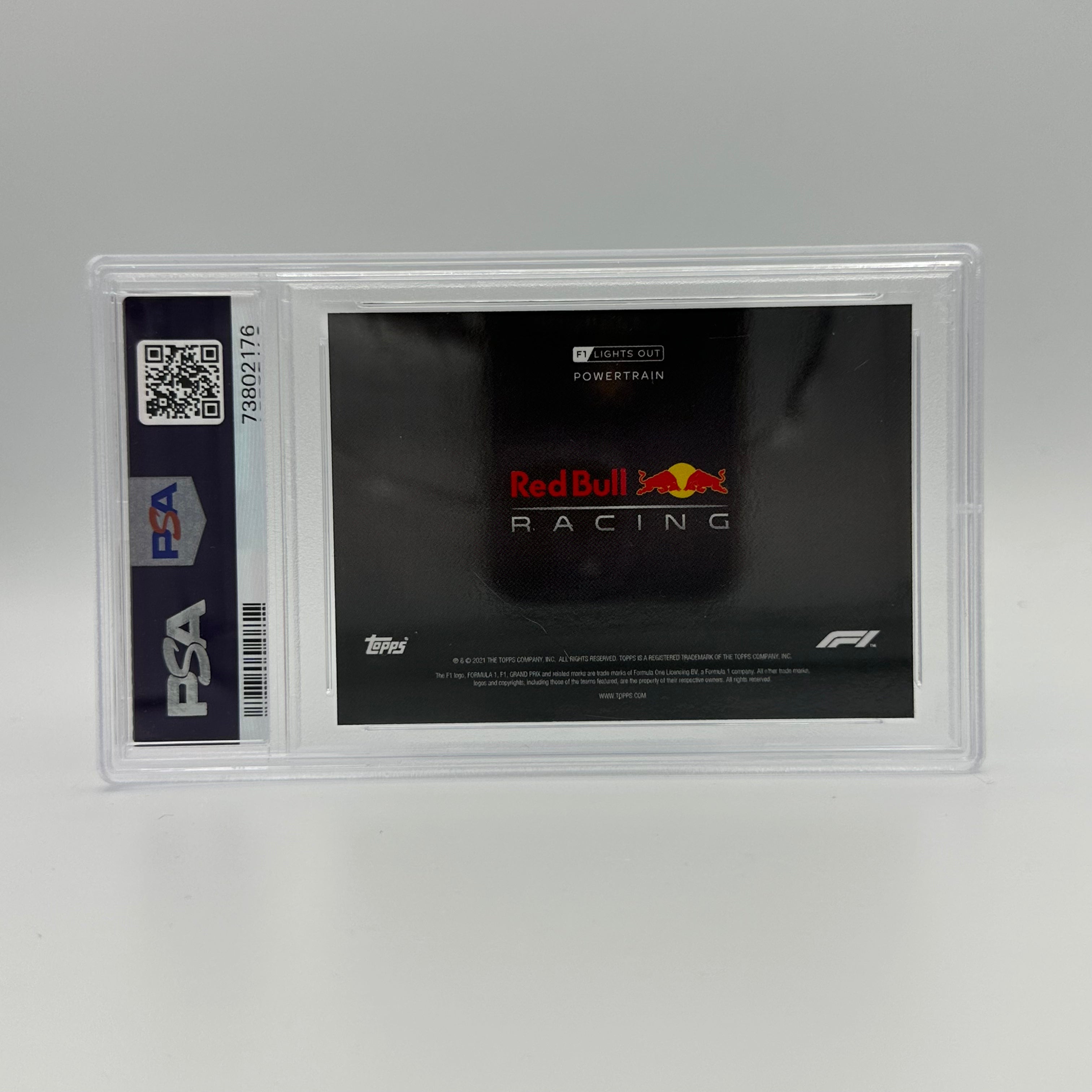 PSA 10 2006 Red Bull Racing Honda Powertrain Green - Limited Edition Collectible for F1 Fans & Motorsport Enthusiasts - Perfect for Display, Racing Memorabilia Collections, and Gift Giving