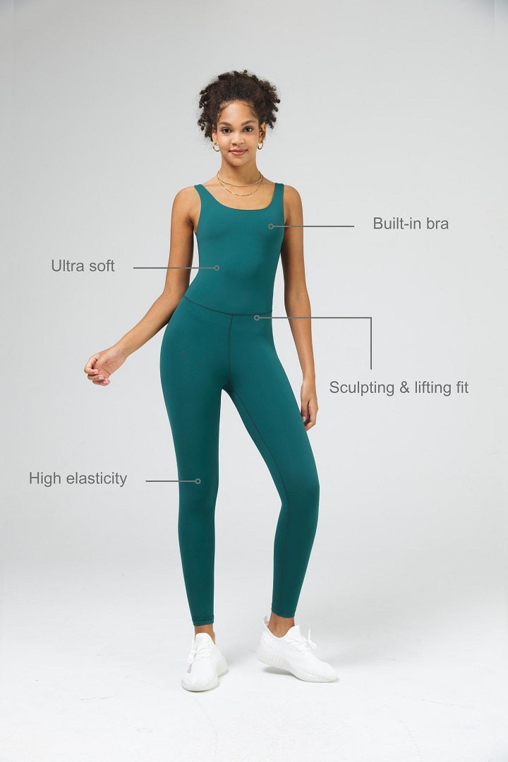 FlexEase™ Women's Casual Jumpsuit - Comfortable & Stylish One-Piece Outfit for Everyday Wear, Work & Travel